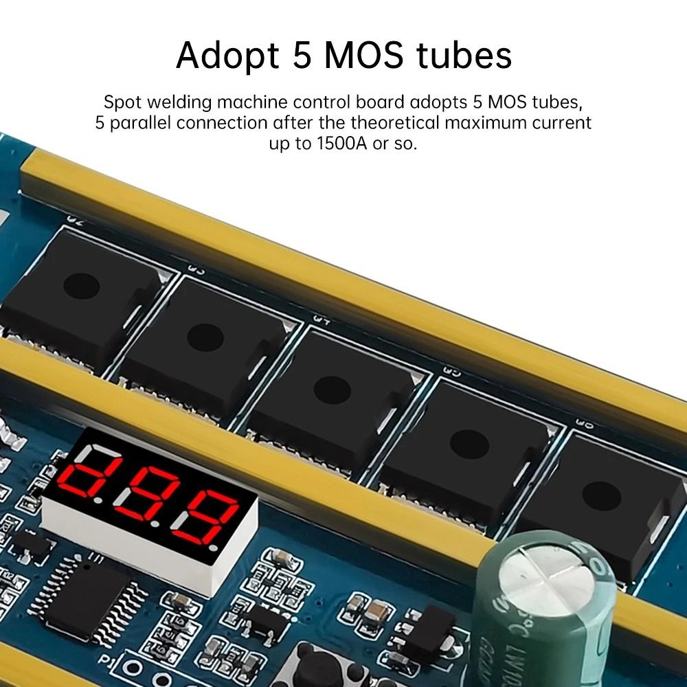 Diy Electronics Spot Welder - Portable 12V Spot Welder Digital Display