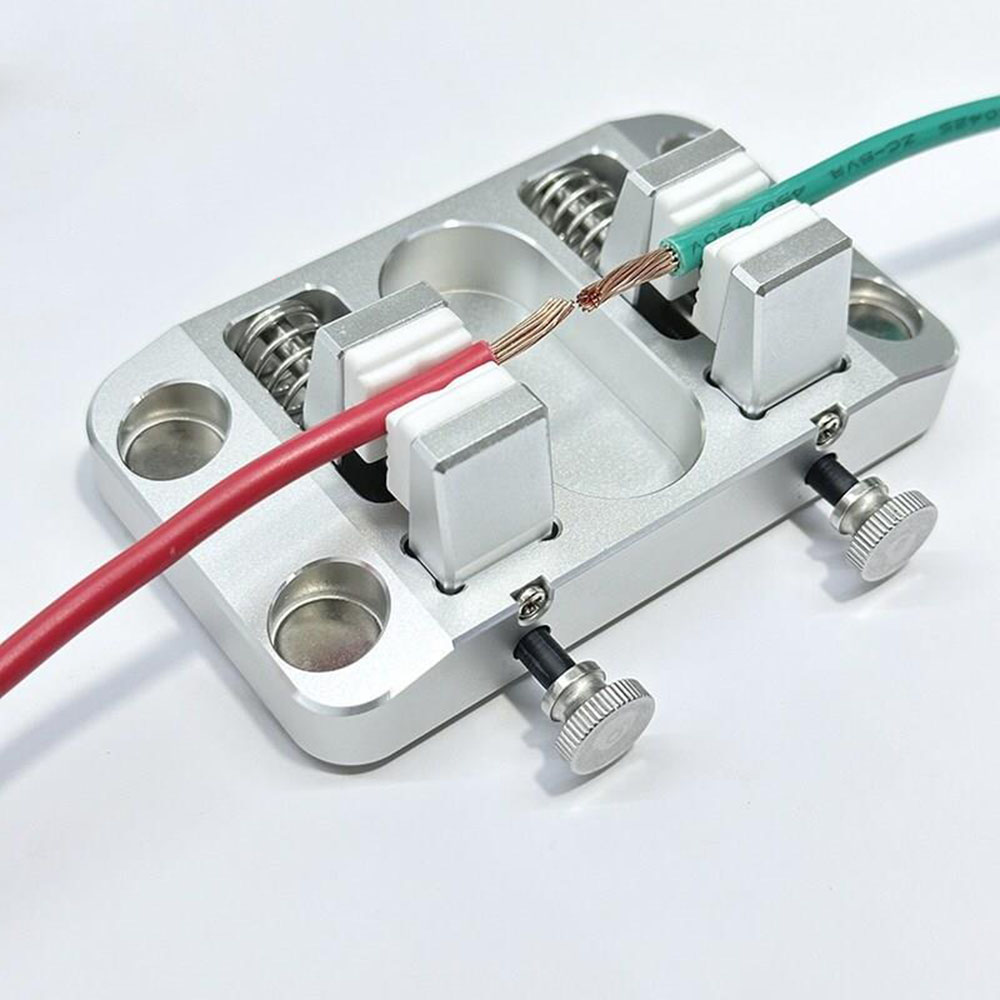 Diy Electronics Location - 1Pc Welding Wire Fixture, Aluminum Alloy