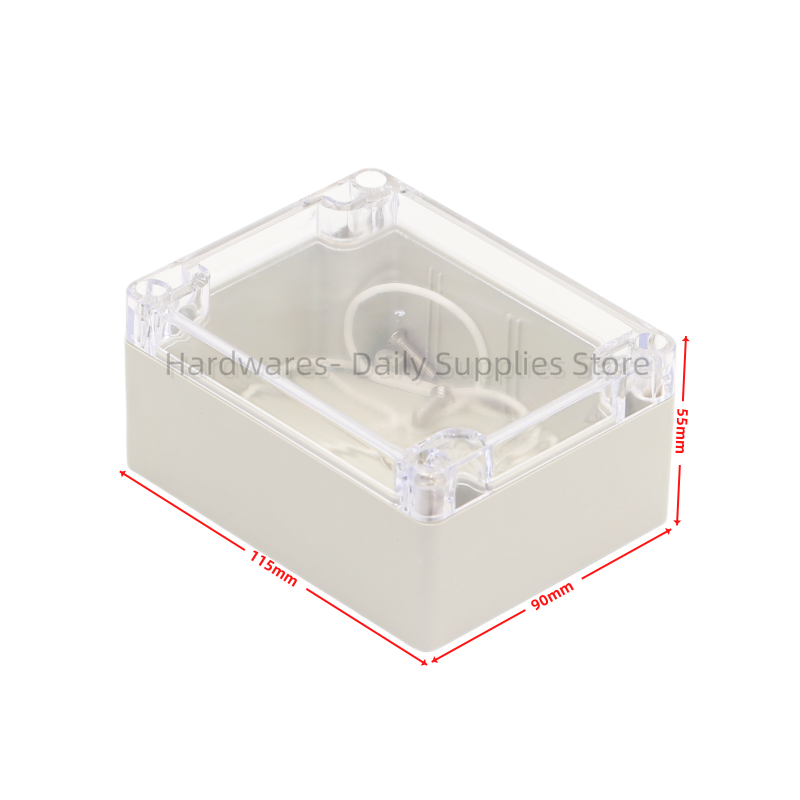 Diy Electronics Storage - 1pc 115x90x55mm Waterproof Plastic Enclosure Case