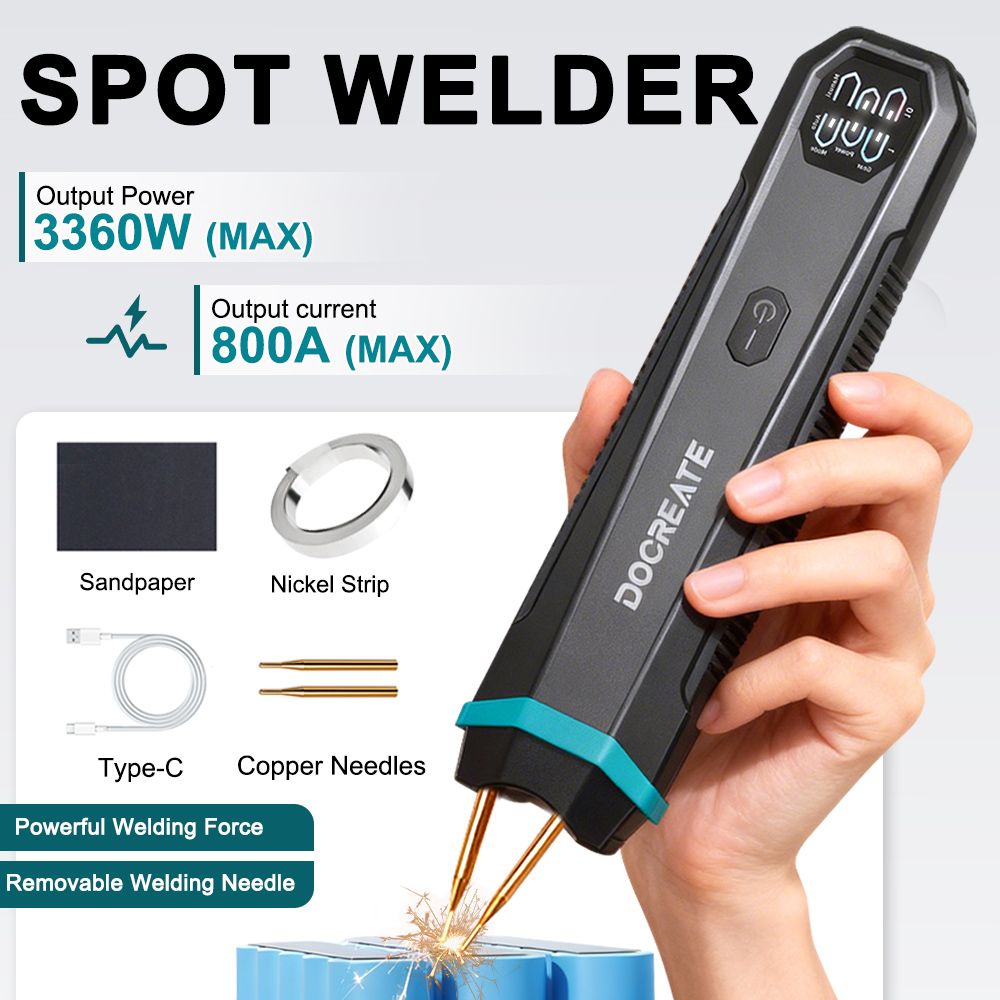 Lightweight Portable Handheld  - огляд і ціна Diy Electronics Spot Welder