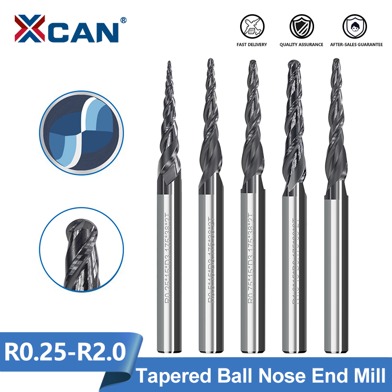 XCAN Milling Cutter 2 Flute Ba - огляд і ціна Diy Cnc Router Electronics