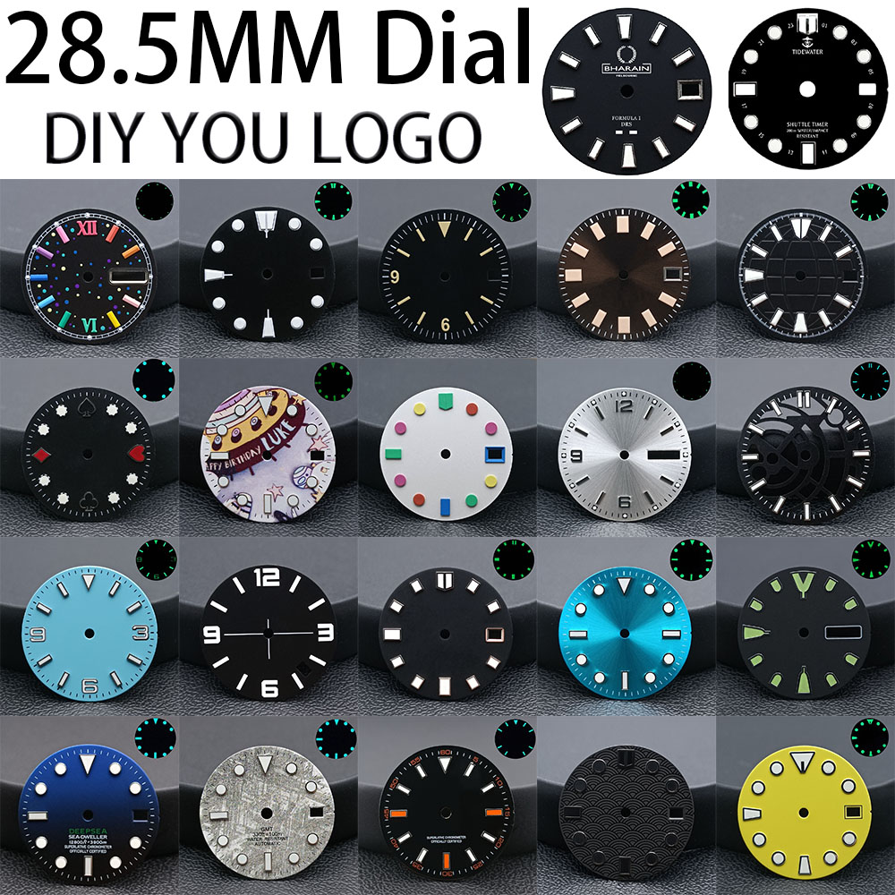 28.5mm Dial Diameter N H35/NH3 - огляд і ціна Diy Electronics Watch