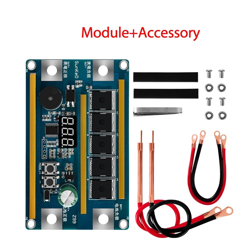 Portable 12V Spot Welder 10AWG - огляд і ціна Diy Electronics Spot Welder