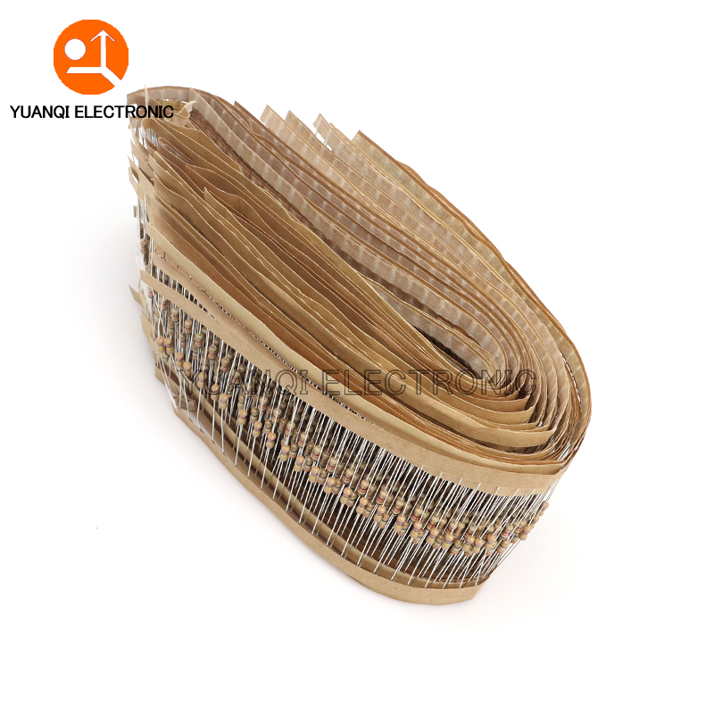 2500pcs 1/4W Carbon Film Resis - огляд і ціна Resistor Kit 1 4W