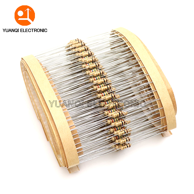 2500pcs 1/4W Carbon Film Resis - огляд і ціна Resistor Kit 1 4W