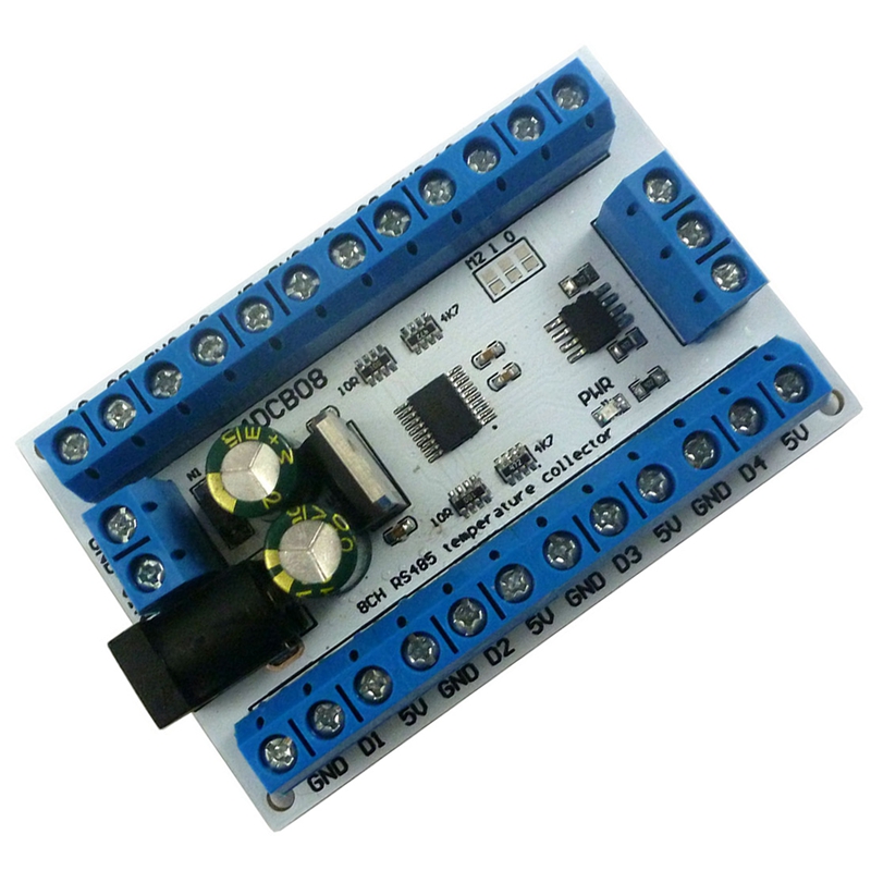 ELETECHSUP 8Ch Ds18b20 Rs485 M - огляд і ціна Ds18B20 Temperature Sensor