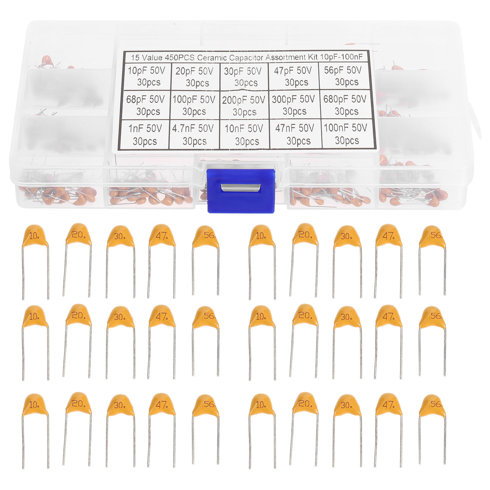 1Set Ceramic Capacitor Sample  - огляд і ціна Diy Electronics Videos