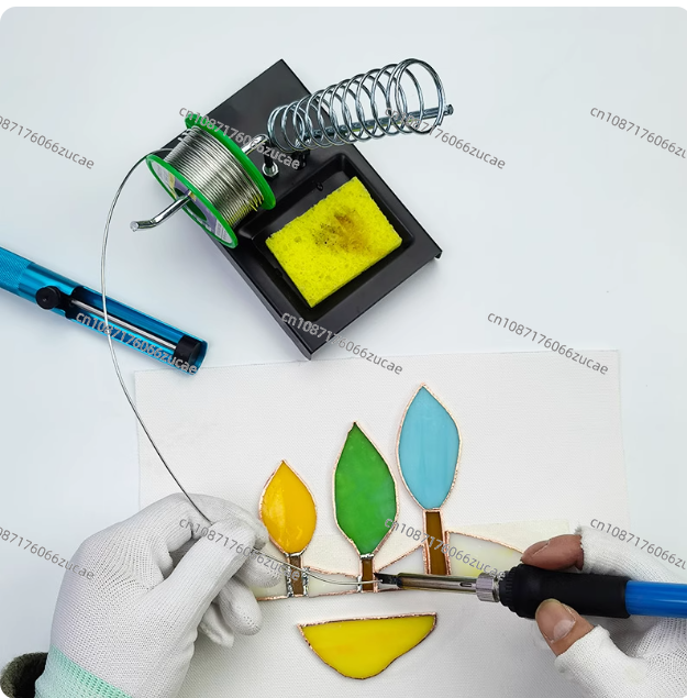 Glass Solder Tools, Mica Inlai - огляд і ціна Diy Electronics Bench
