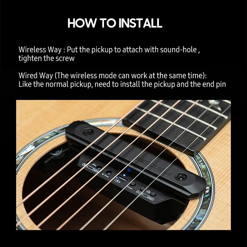 DOUBLE X2 Guitar Wireless Pick - огляд і ціна Diy Electric Guitar Electronics