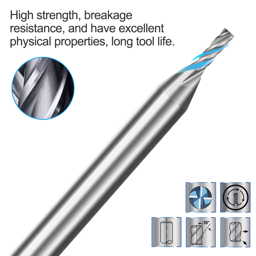 1pc Diameter Frez 2mm Endmill  - огляд і ціна Diy Cnc Router Electronics