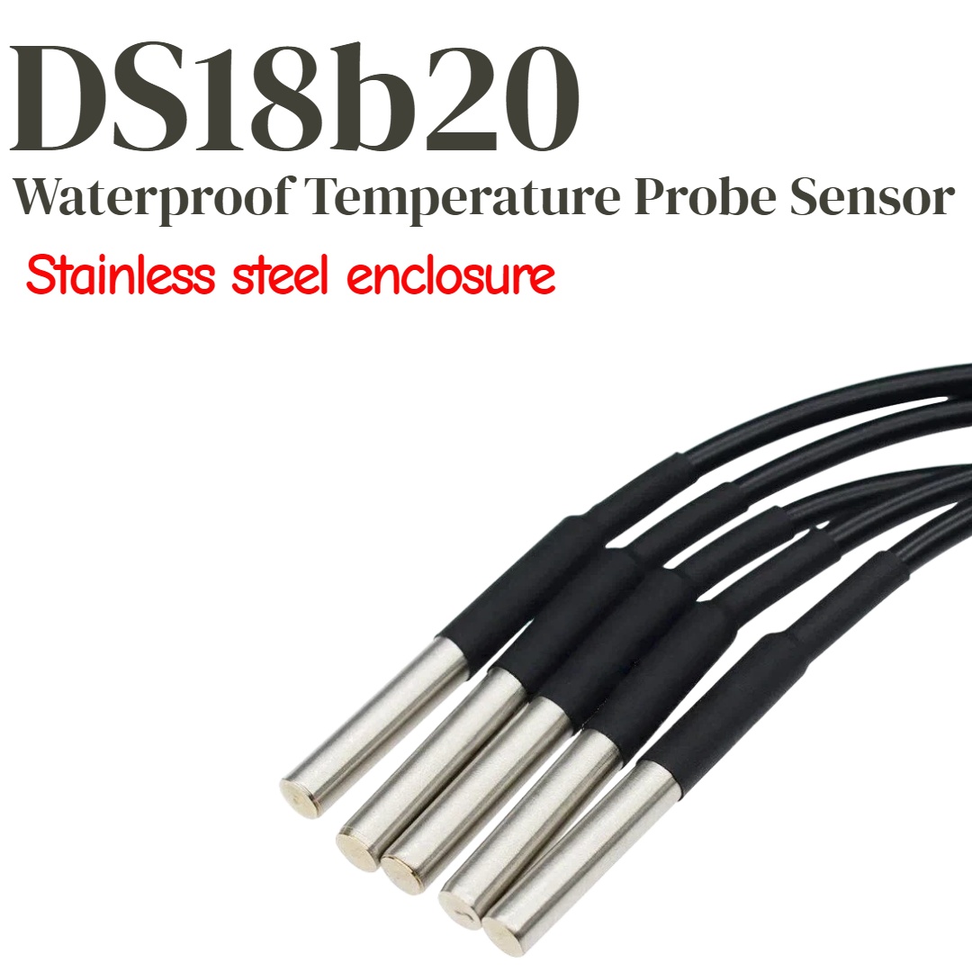 1/5pcs DS18b20 Temperature Pro - огляд і ціна Ds18B20 Temperature Sensor