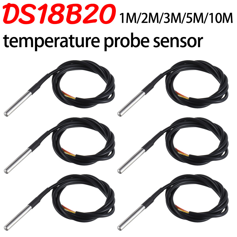 DS18B20 Stainless Steel Packag - огляд і ціна Ds18B20 Temperature Sensor