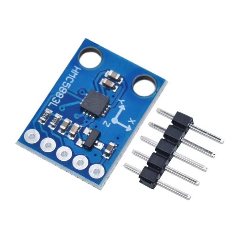 Three Axis Magnetometer Module - огляд і ціна Diy Electronics Test Equipment