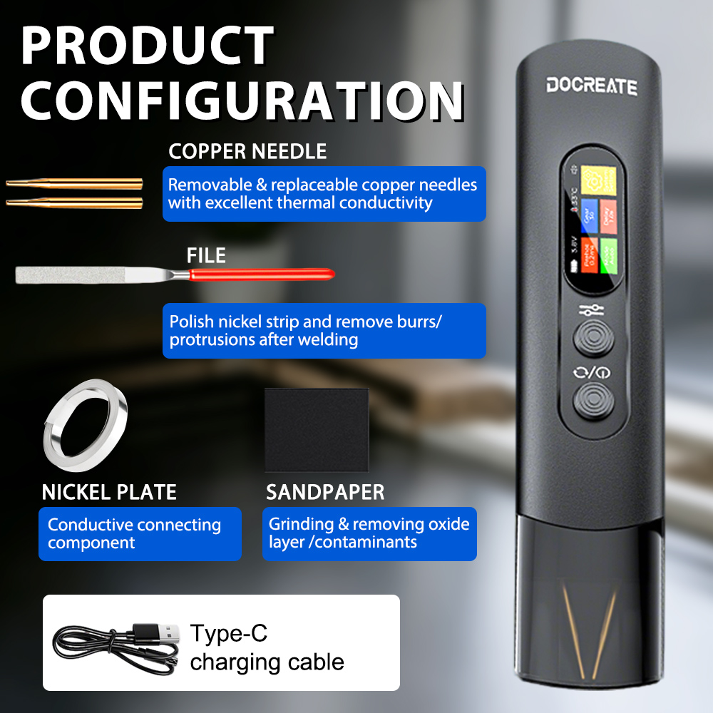 3360W Handheld Dual Pulse Spot - огляд і ціна Diy Electronics Spot Welder