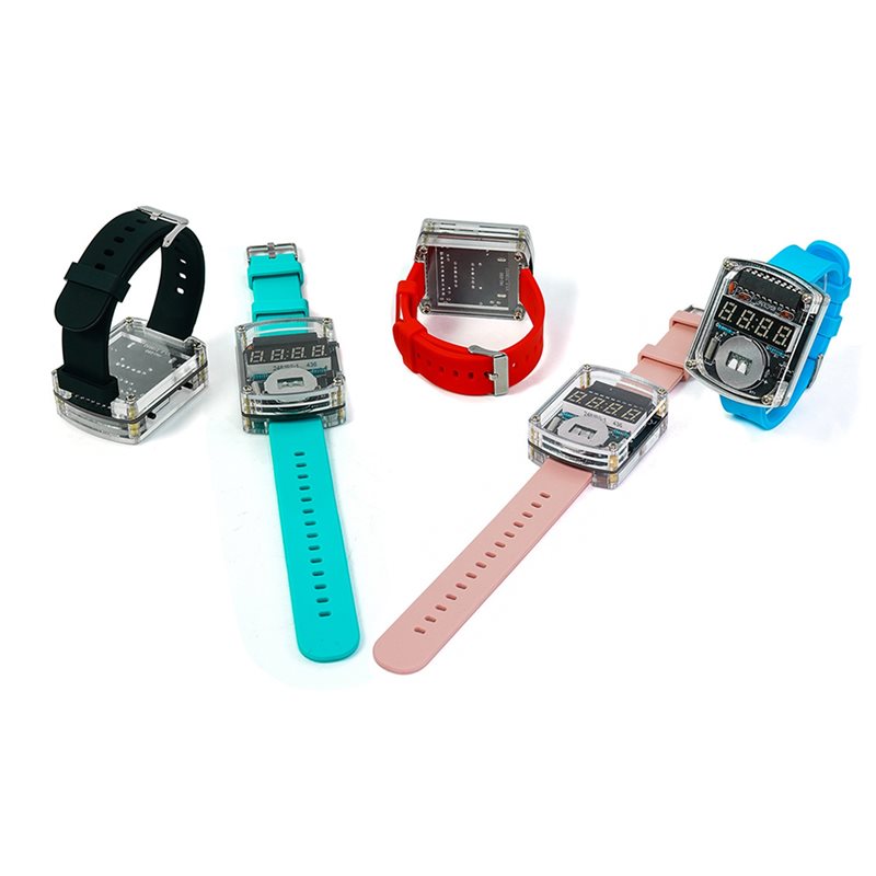 2X DIY Watch LED Watch Electro - огляд і ціна Diy Electronics Watch