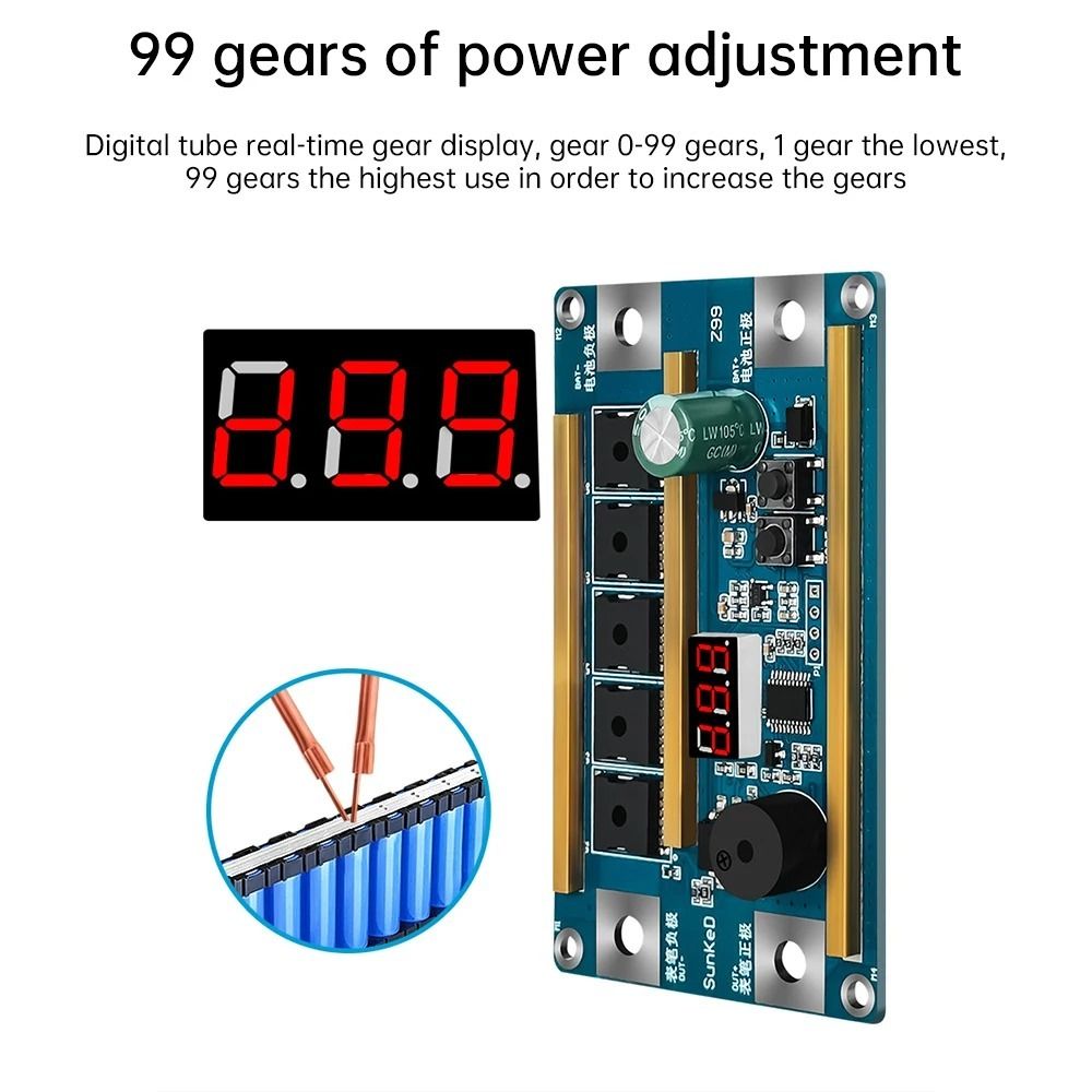Portable 12V Spot Welder Digit - огляд і ціна Diy Electronics Spot Welder