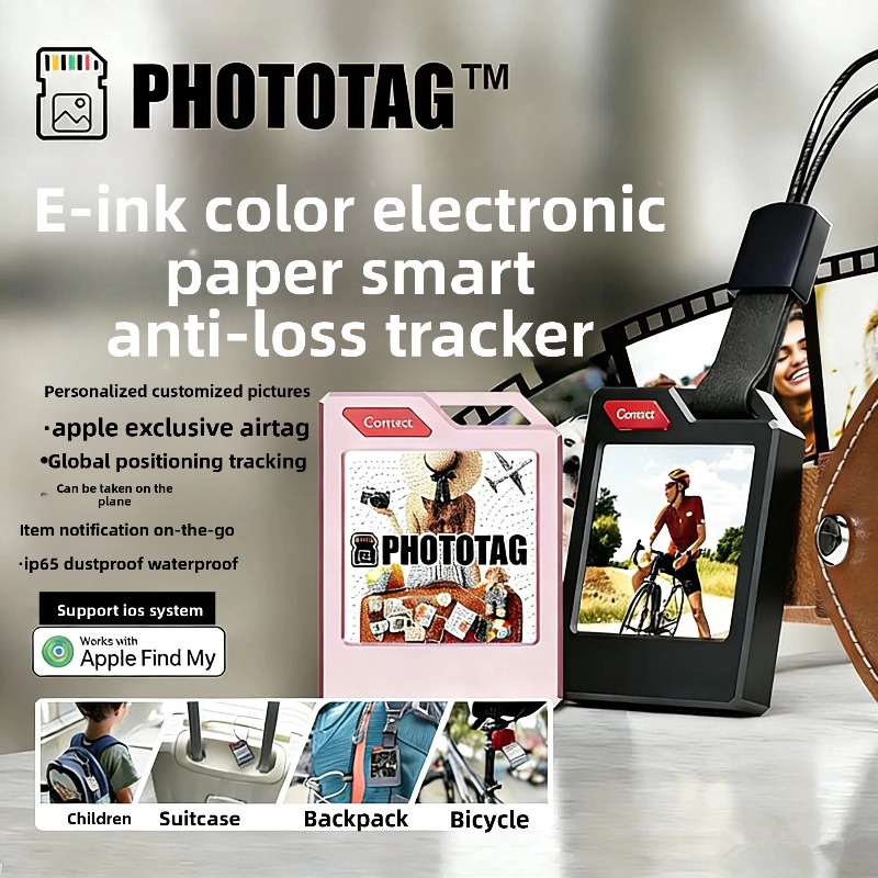 PhotoTag P30 E-Ink Smart Tag K - огляд і ціна Diy Electronics Location