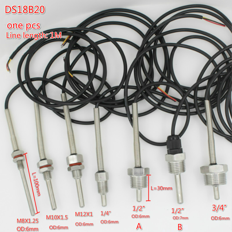 DS18B20 Digital Temperature Se - огляд і ціна Ds18B20 Temperature Sensor