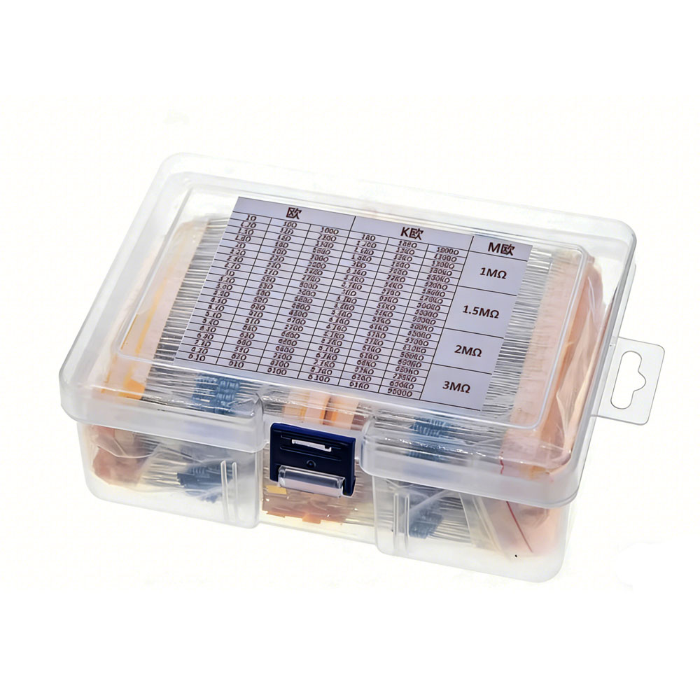 130 kinds 2600pcs 1% Resistor  - огляд і ціна Resistor Kit 1 4W