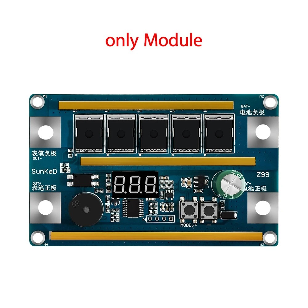 Portable 12V Spot Welder 10AWG - огляд і ціна Diy Electronics Spot Welder