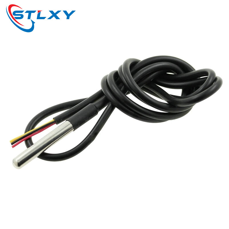 5PcsDS1820 Stainless steel pac - огляд і ціна Ds18B20 Temperature Sensor