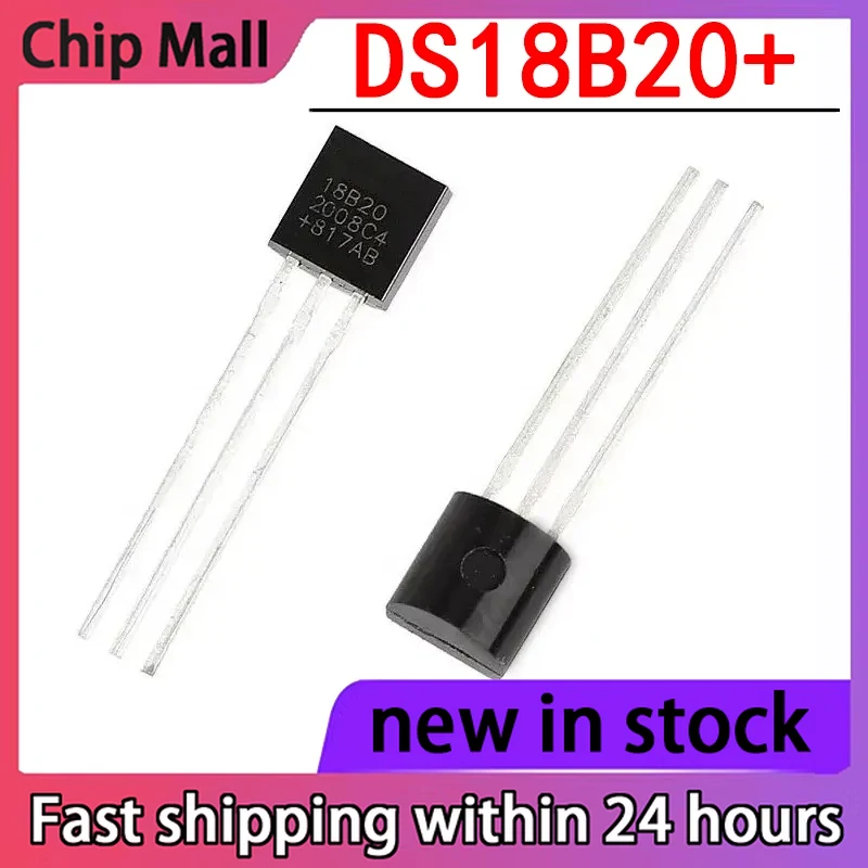 1PCS DS18B20+18B20 Temperature - огляд і ціна Ds18B20 Temperature Sensor
